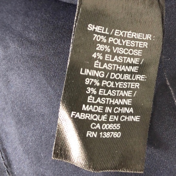 RW&CO women’s pencil navy skirt sz 10 NWT - Picture 12 of 13